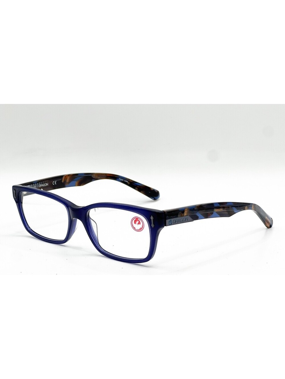 Dragon Dr128 400 Crystal Navy Authentic Eyeglasses 54-16-145